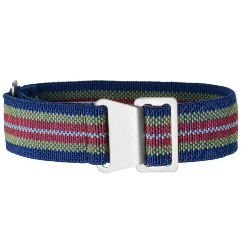 Elastic Watch Strap Nylon Watchband 18mm 20mm 22mm New Universal 60s French Bag — image 19
