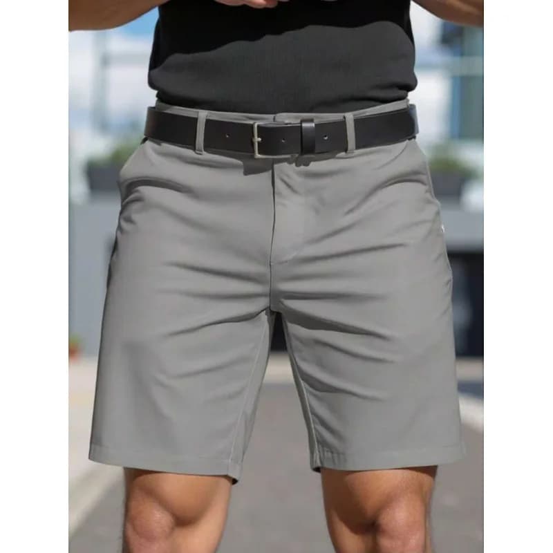 Men's Casual Slim Fit Long Trousers Cotton Blend Straight Leg Autumn — image 9