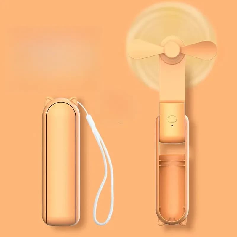 Portable Cooling Fan Mist Humidifier Desktop Mini Air Conditioner UK — image 8