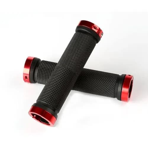 Mountain Bike Grips Lock On Rubber Soft Non-slip Waterproof New 2PCS Bicycle MTB — image 11