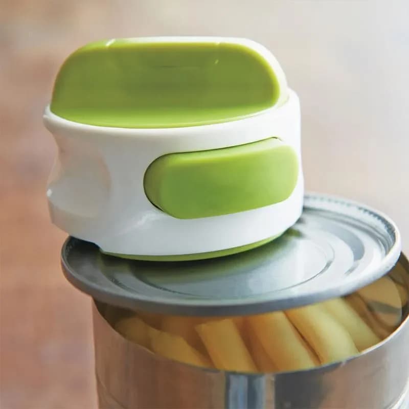 Stainless Steel Manual Can Opener Portable Rotary Bottle Cap Opener — image 2