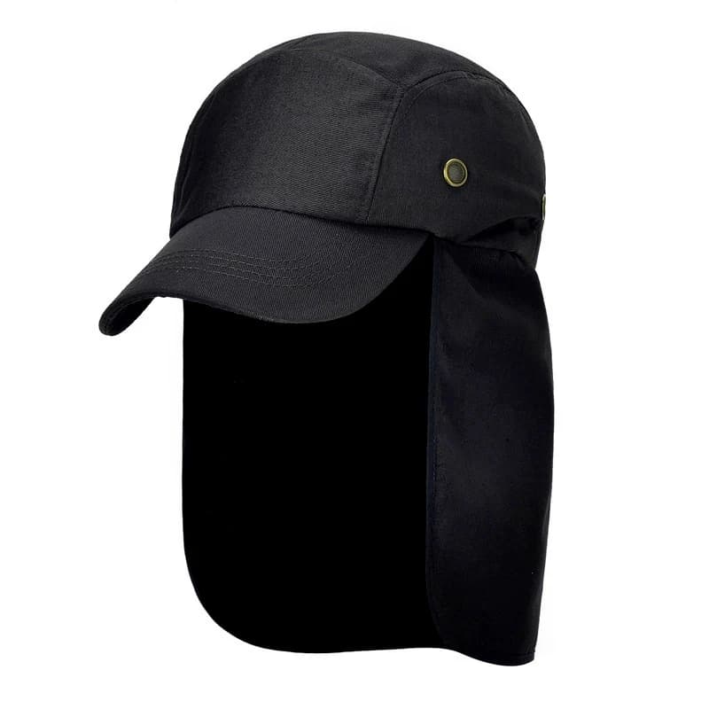 Fishing Hat Sun Protection Neck Flap Outdoor Hiking Cap Men Women Travel — image 11