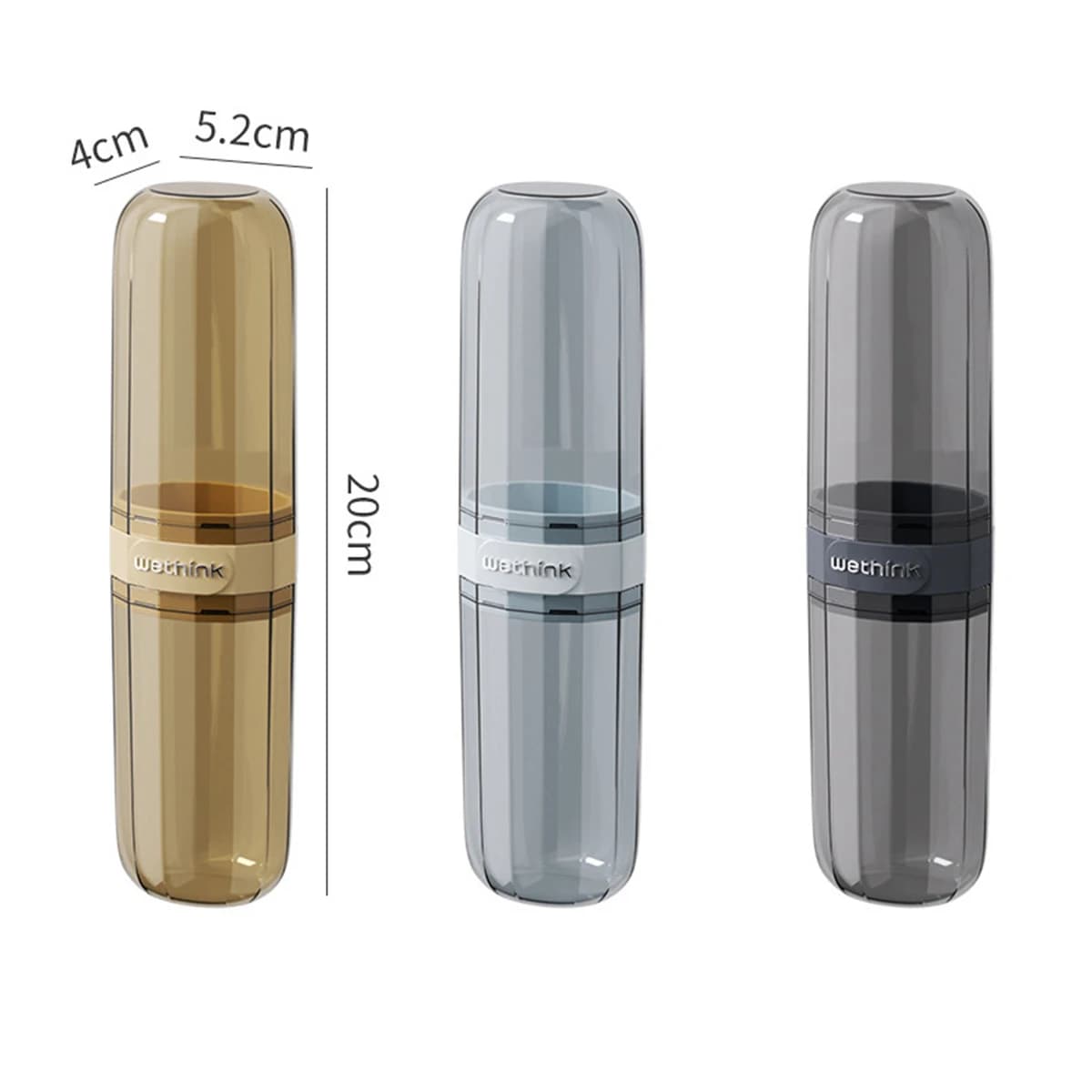 Portable Toothbrush Toothpaste Holder Case Travel Camping Storage Box — image 13