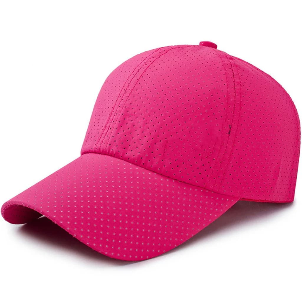 Men's Lightweight Baseball Cap Perforated Breathable Sports Sun Hat Outdoor — image 7