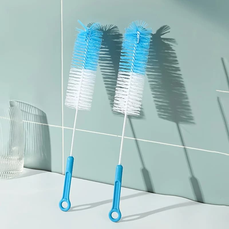 Long Handle Cup Brush Kitchen Glass Bottle Cleaning Scrubber for Milk Tea Cups — image 6