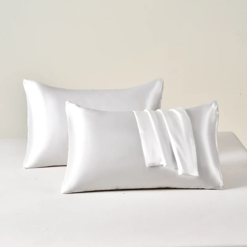 Satin Pillowcase Set of 2 Soft Breathable Cooling Pillow Covers | 2 Pcs — image 11