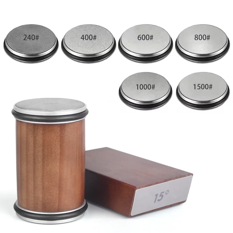 Rolling Knife Sharpener Magnetic Holder Diamond Stone Kit 15 20 Degree — image 17