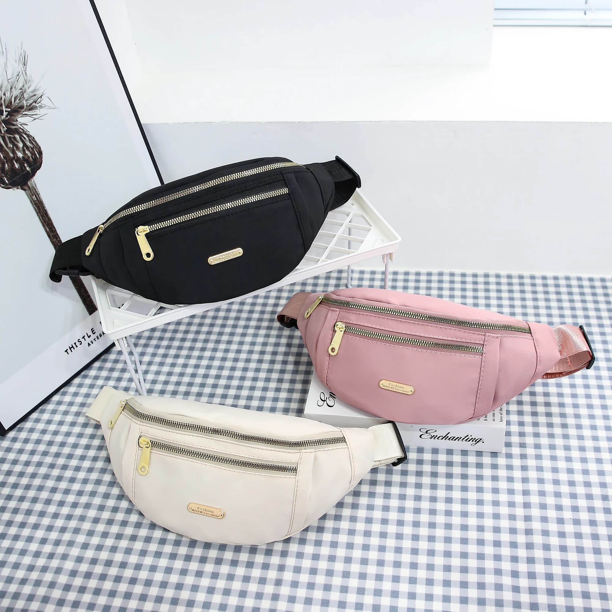 Women's Crossbody Waist Bag Fanny Pack Adjustable Shoulder Belt Travel Purse — image 4