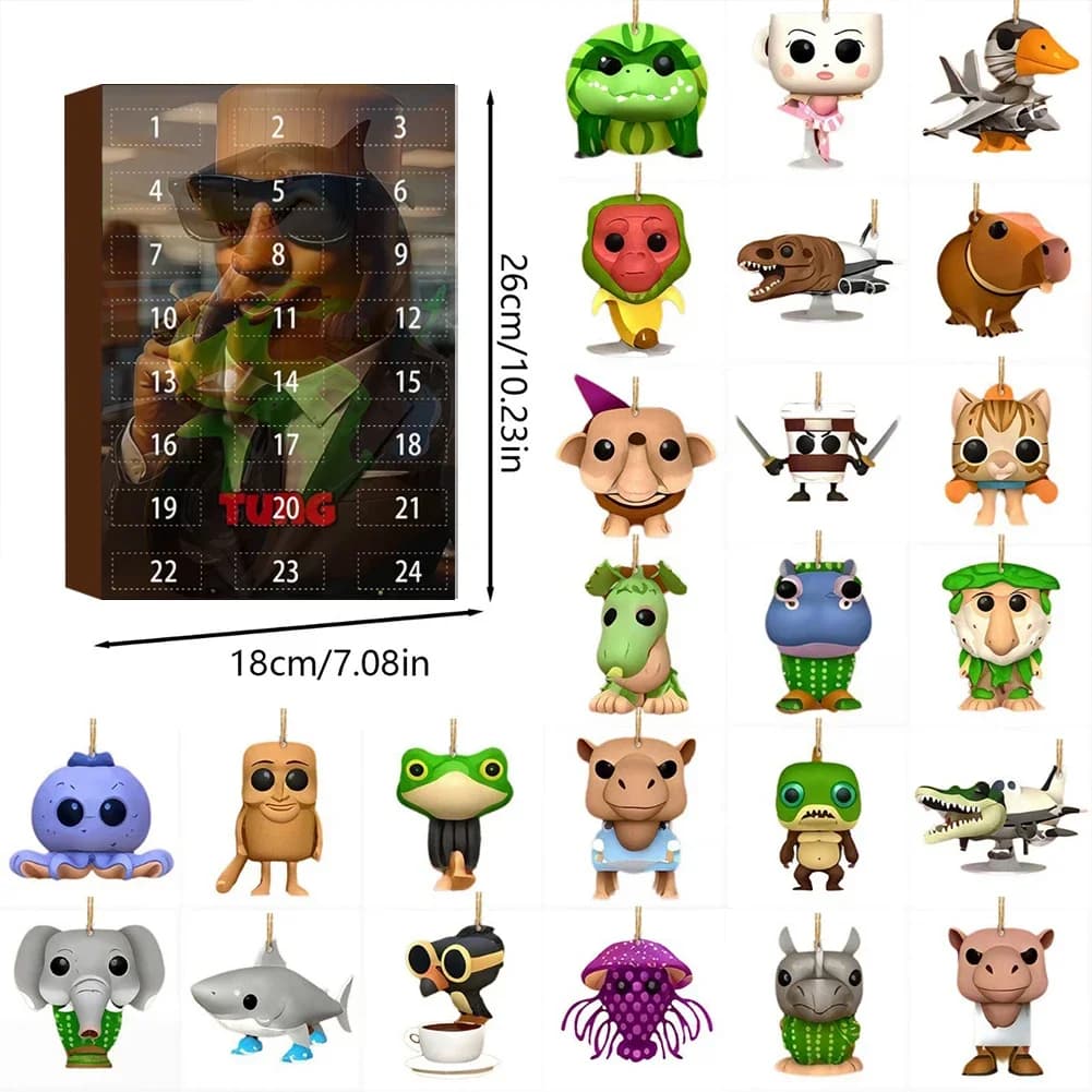 Blind Box Mystery Toy 24 Pcs Creative Abstract Art Doll Gift for Kids & Adults — image 10