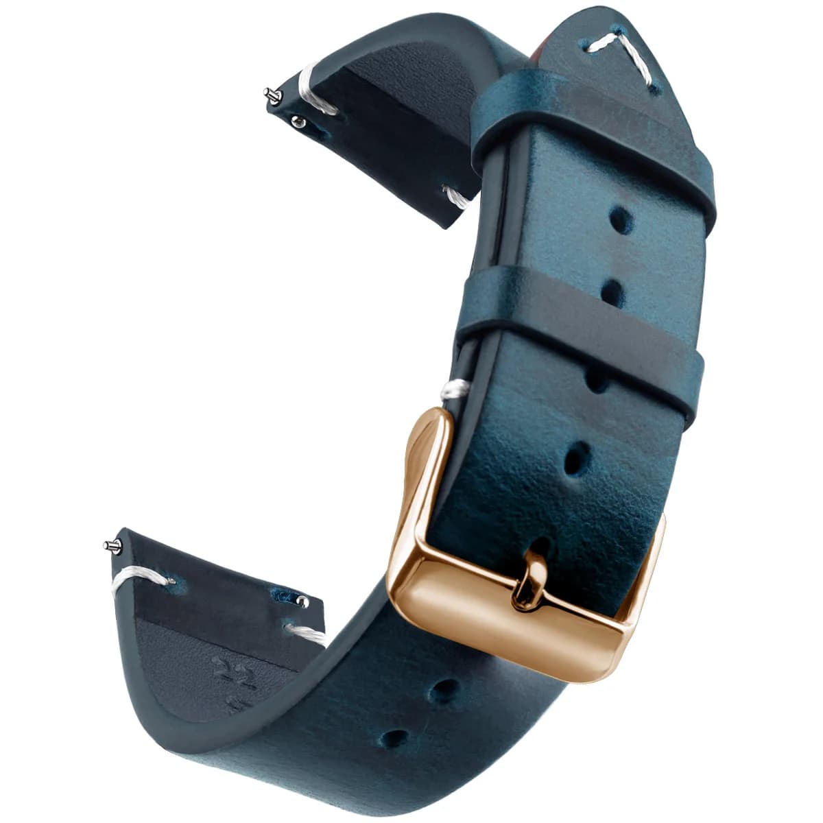 Genuine Leather Watch Band Quick Release 18-24mm Strap 18mm 19mm 20mm UK — image 7