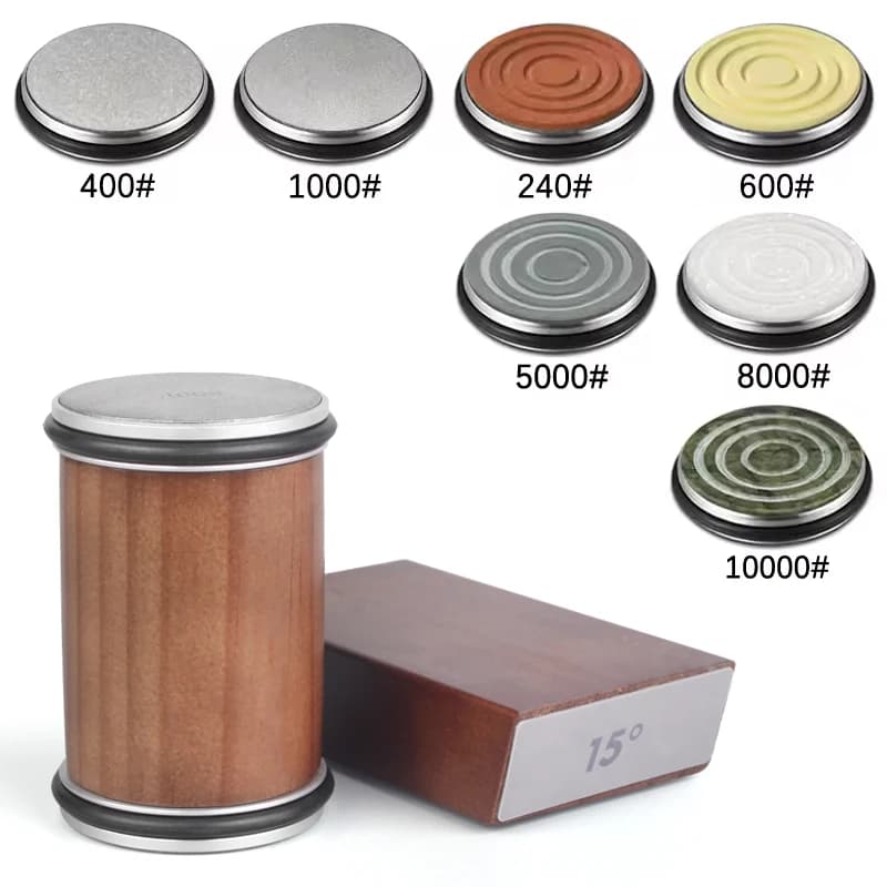 Rolling Knife Sharpener Magnetic Holder Diamond Stone Kit 15 20 Degree — image 9