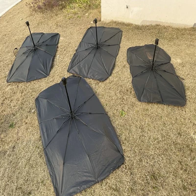 Car Windshield Sun Shade Foldable Reflective UV Protection Front Window Cover — image 6