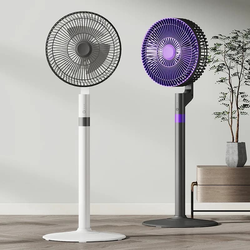Portable 3D Circulation Fan Desktop Adjustable Speed Quiet Strong Airflow — image 7