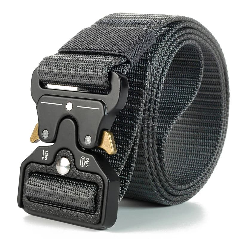 Tactical Sports Belt Quick Release Buckle Men's Outdoor Training Belt — image 12