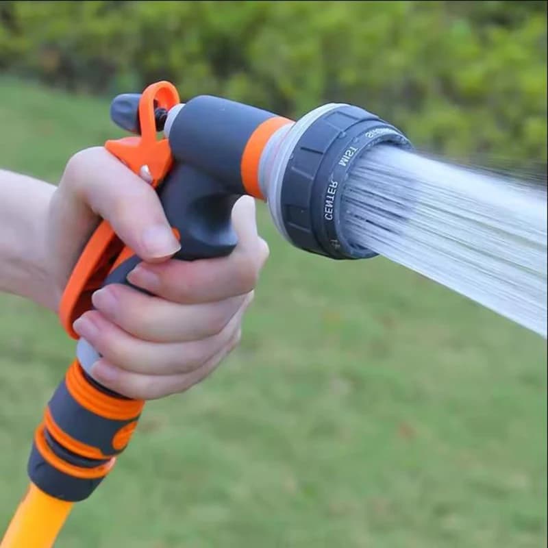 Garden Water Spray Gun High Pressure Foam Bottle Car Wash Nozzle Sprayer — image 2
