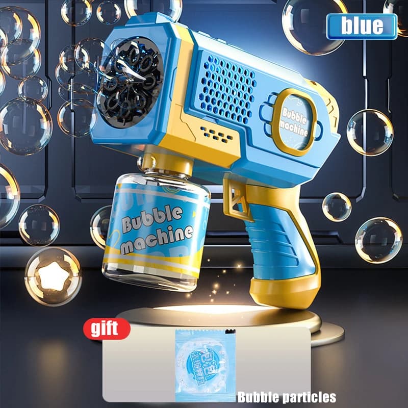 Electric Automatic Bubble Machine Gun Kids Toy Summer Beach Outdoor Games — image 7
