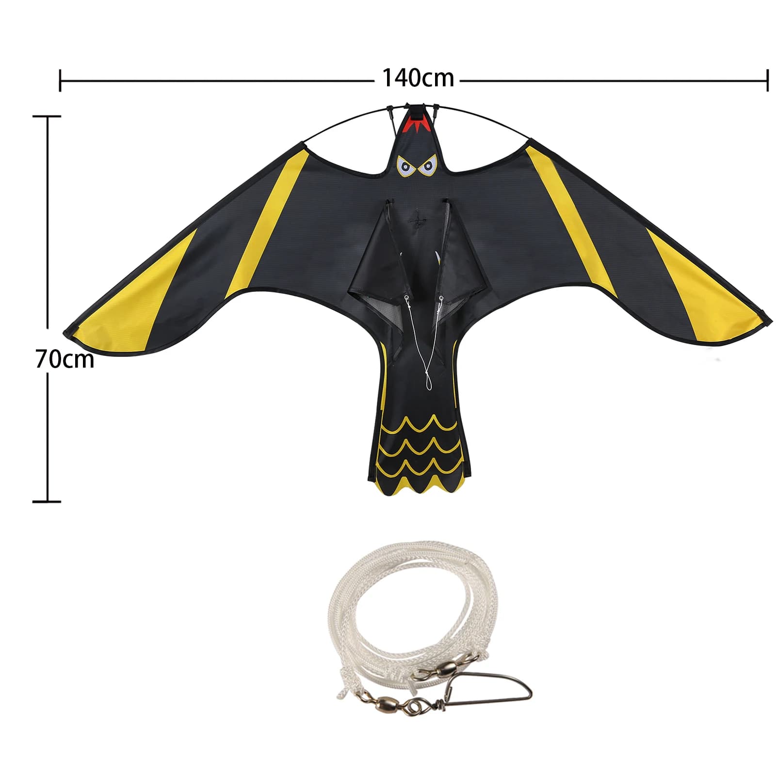 Bird Repeller Flying Hawk Kite Scarecrow Garden Pest Control Decoration — image 3