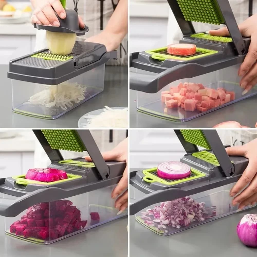 Multifunctional 14-in-1 16-in-1 Vegetable Chopper Slicer Dicer Kitchen Food Tool — image 5