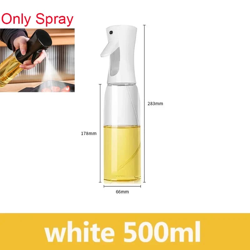 Oil Sprayer Bottle 500ml Kitchen Spray Dispenser BBQ Baking New 2in1 Plastic for — image 13