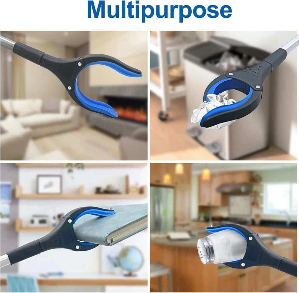 Garbage Picker Gripper 32 Inch 360 Rotating Clip Heavy Duty New With Lightweight — image 6