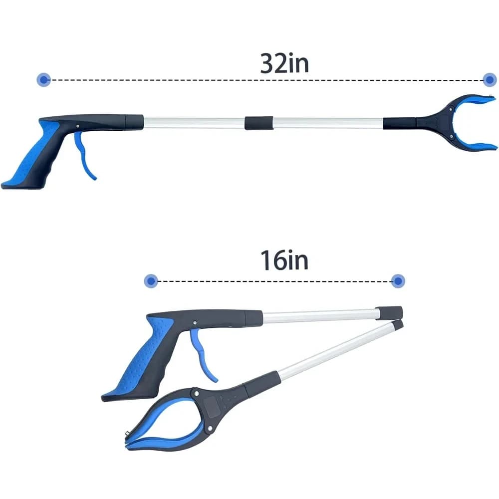 Garbage Picker Gripper 32 Inch 360 Rotating Clip Heavy Duty New With Lightweight — image 2