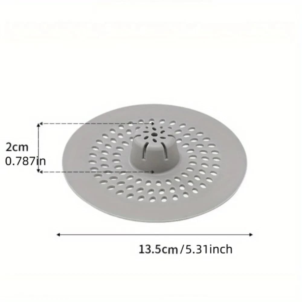 Silicone Drain Strainer Hair Catcher with Drain Holes New 1pc Perfect for Use UK — image 3