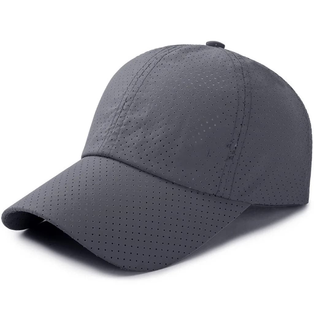Men's Lightweight Baseball Cap Perforated Breathable Sports Sun Hat Outdoor — image 10