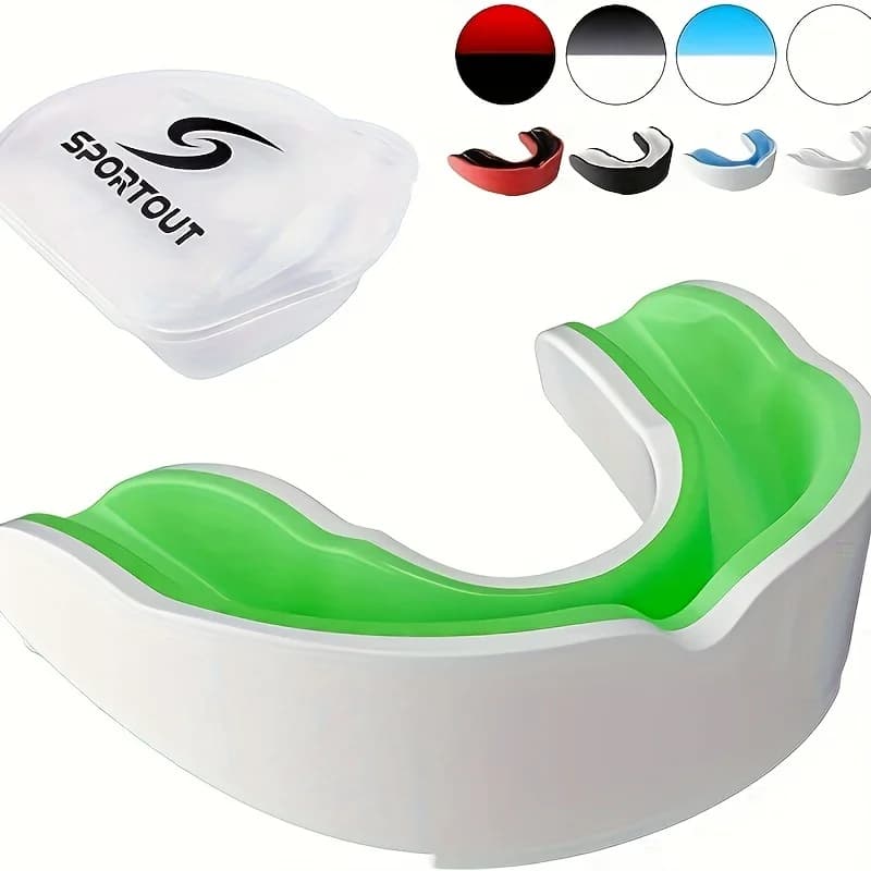Sports Mouthguard Large Size 2 Adult Football Basketball Hockey Boxing Size2 for — image 9