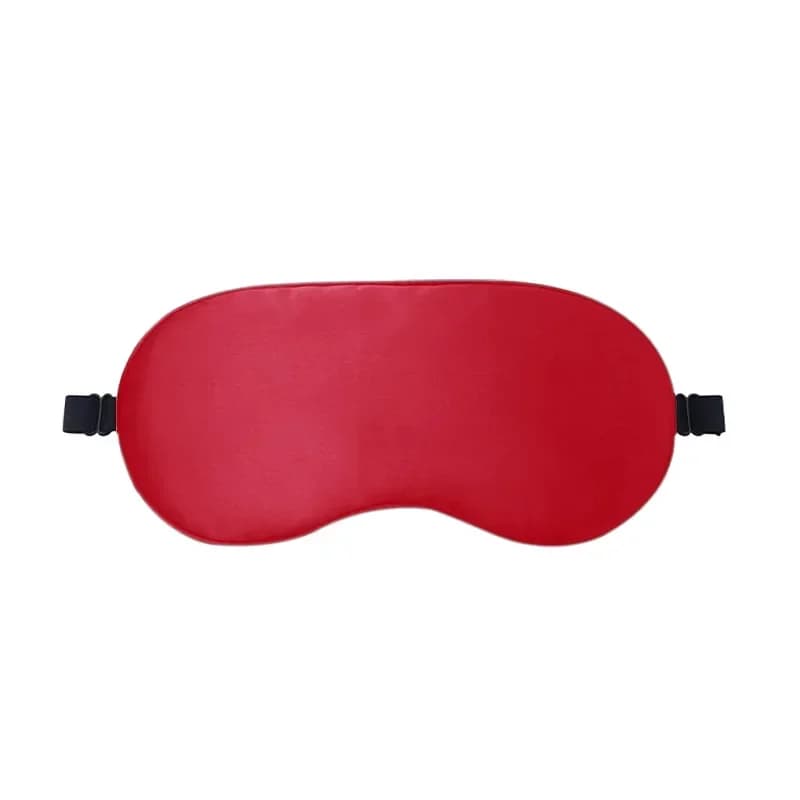 Sleep Eye Mask Blackout 100% Zero Pressure Silk Blindfold Adjustable New Soft UK — image 11