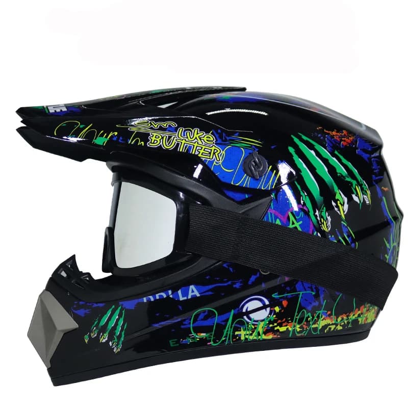 Kids Motocross Helmet Off-Road Downhill DH AM Cross Bike Helmet for Children — image 22