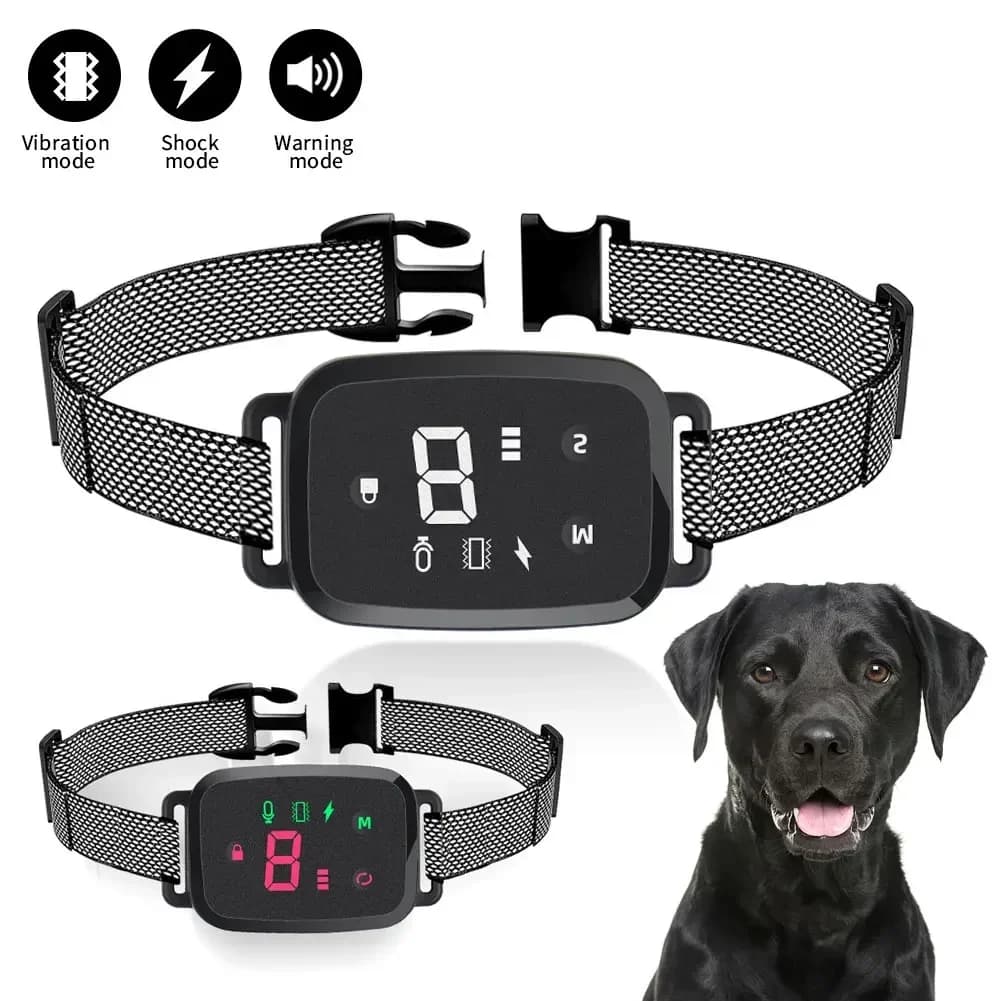 Smart Automatic Anti Barking Dog Collar HD Digital Display IP67 New Waterproof U — image 2