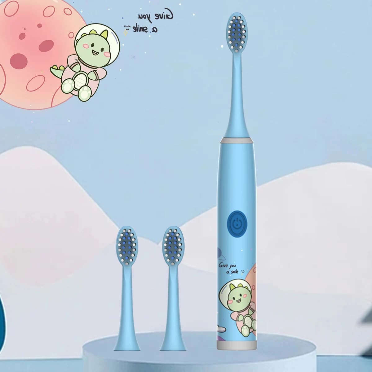 Children's Electric Toothbrush Cartoon Space Series Soft Hair New Color Cleaning — image 14