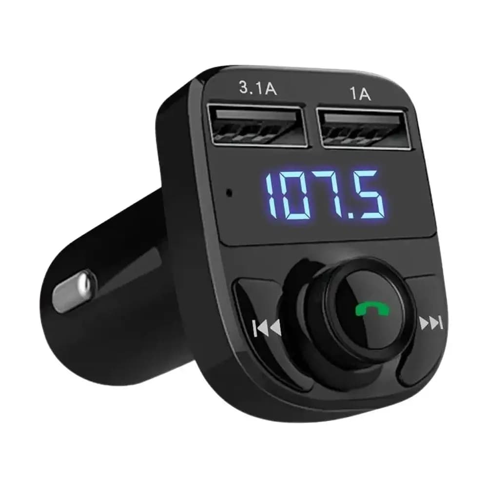 Bluetooth FM Transmitter Wireless Car Kit Dual USB Fast Charger Handsfree MP3 Player — image 7