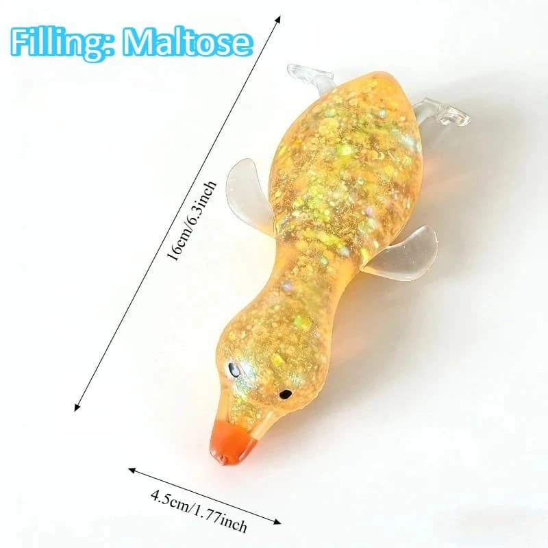 Squishy Anti-Stress Duck Fidget Toy Cute Goose Animal Squeeze Vent Toys — image 10
