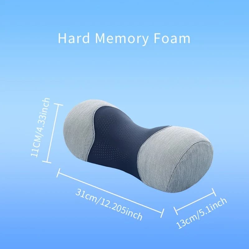 Neck Support Pillow Memory Foam Cervical Roll Traction Device New Say Goodbye UK — image 4