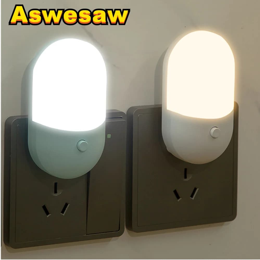 LED Bedside Night Light Lamp for Children's Bedroom | 85-265V EU US Plug Gift