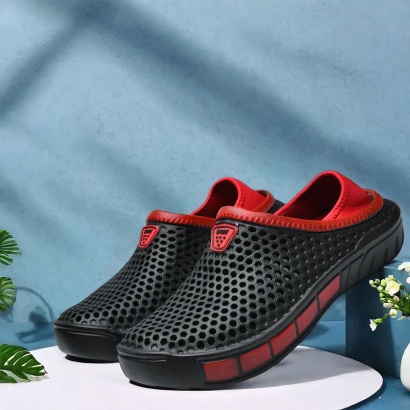 Men's Lightweight Slip-On Clogs Non-Slip Sandals for Beach Garden Outdoor Casual — image 2