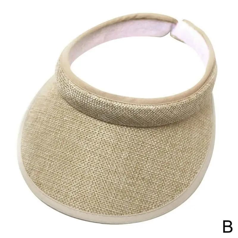 Unisex Cotton Linen Sun Hat Breathable Spring Summer Empty Top for Men Women — image 13