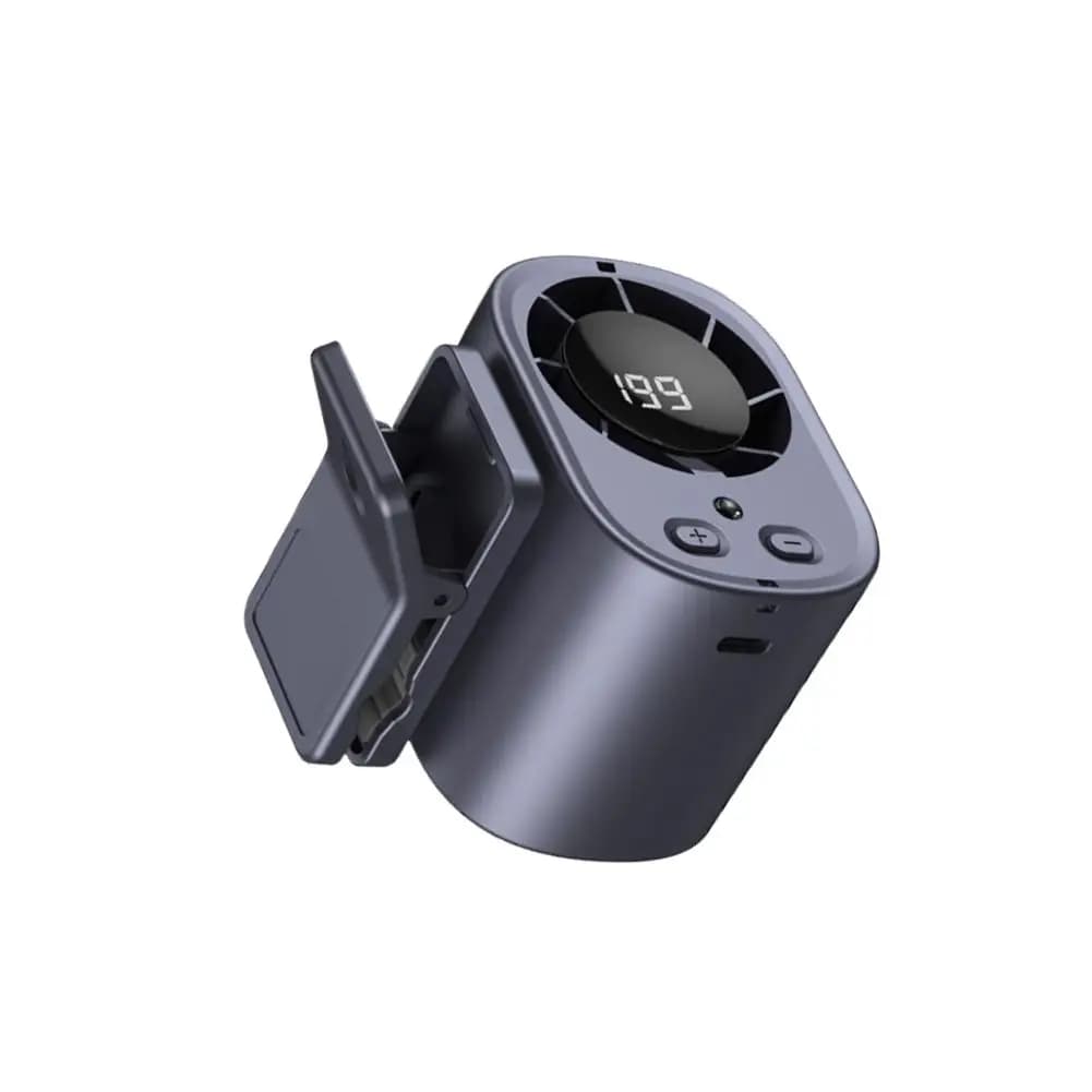 USB Rechargeable Cooling Fan Clip 360 Rotation 3 Speed LED New Semiconductor Car — image 7
