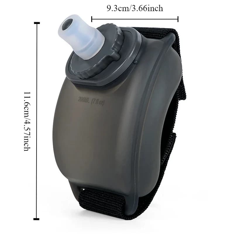 Sports Wrist Water Bottle Cycling Marathon Hydration Mountaineering Tool — image 2