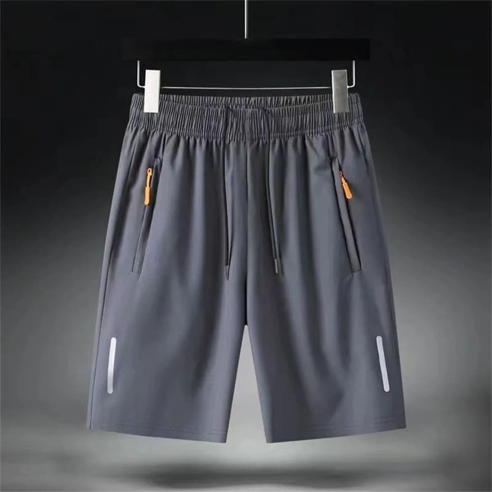 Men's Summer Ultra-Thin Ice Silk Beach Shorts Quick Dry Gym Sports Casual — image 5