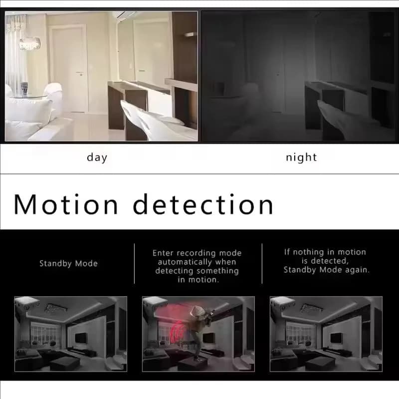 Mini 4K HD WiFi Security Camera Night Vision Motion Detection Video Recorder — image 5