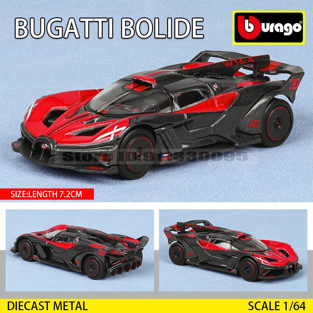 1:64 Die-Cast Car Model Collection Toy Bburago Golf 2017 2020 Gift for Boys Kids — image 23