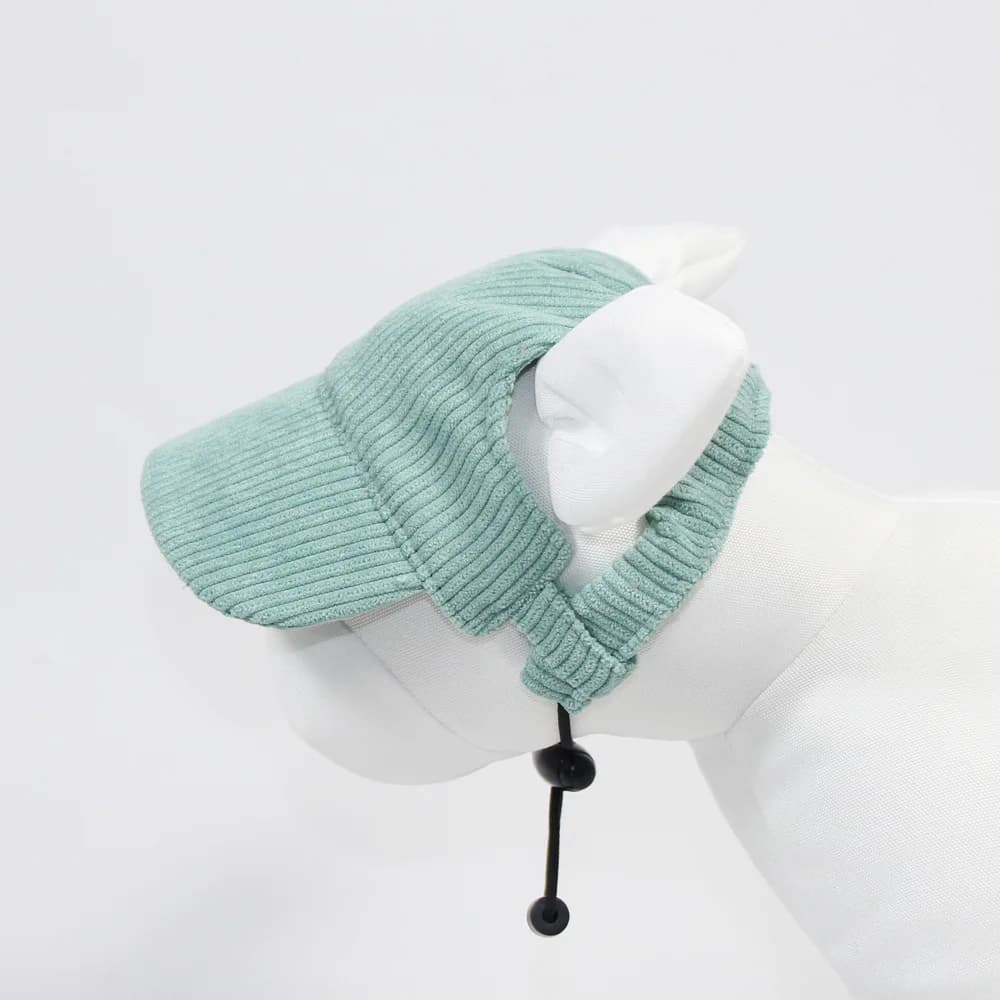 Dog Baseball Cap Corduroy Adjustable Pet Sun Hat Fashion Durable — image 7