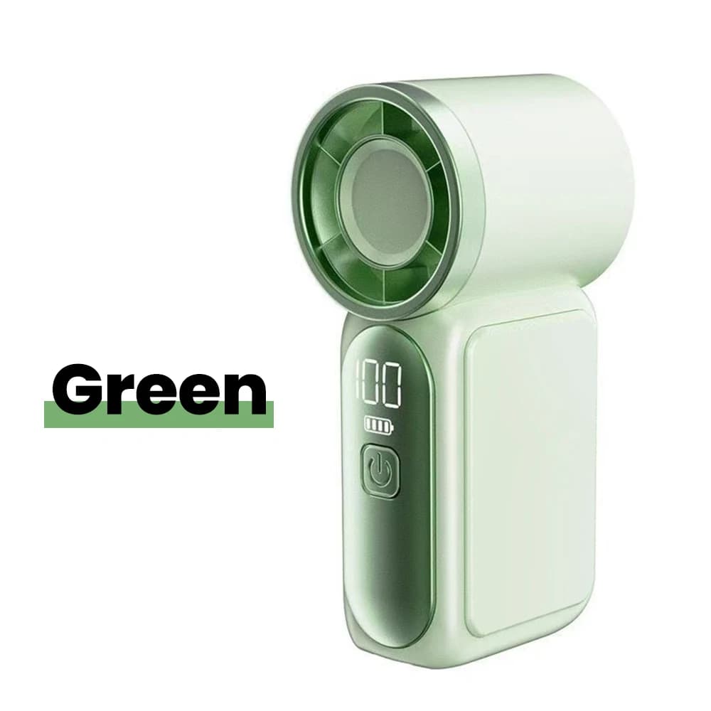 Mini Handheld Fan Portable 5-Speed Type-C Rechargeable Cooling Fan Outdoor — image 10