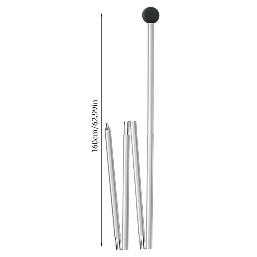 1.6m Beach Canopy Tent Pole Aluminium Alloy Stand Shelter Tarp Camping Poles Rods — image 7