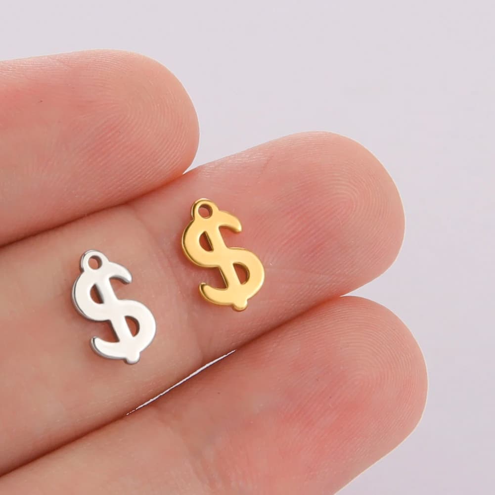 5 Pcs Stainless Steel Tree of Life Charms DIY Jewellery Making Moon Cross Pendants — image 9