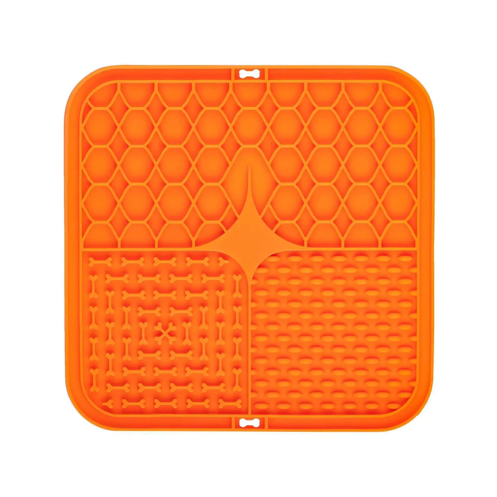 Silicone Lick Mat for Dogs and Cats Slow Feeder Non-Slip Treat Feeding Pad — image 9