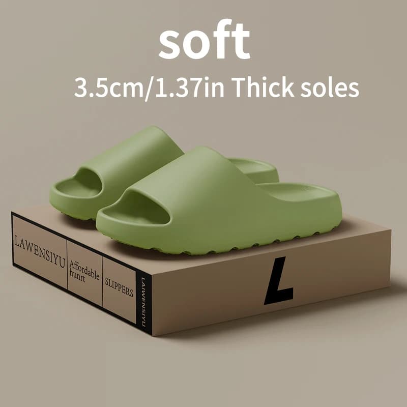 Men's EVA Slippers Anti-Slip Thick Sole Comfortable Indoor Outdoor House Slippers — image 3