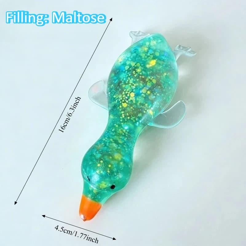 Squishy Anti-Stress Duck Fidget Toy Cute Goose Animal Squeeze Vent Toys — image 7